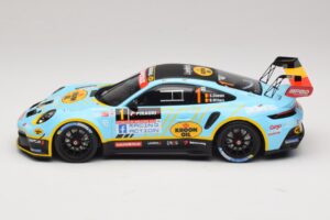 Porsche 911 992 Rally GT #1 C. Cherain / D. Withers Rallye de Wallonie 2025 IXO 1:18 18RMC254 Metalli — kuva 3 / 6