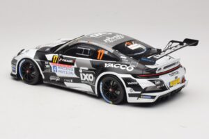 Porsche 911 992 Rally GT #17 C. De Cecco / J. Humblet Rallye de Wallonie 2025 IXO 1:18 18RMC255 Metalli — kuva 5 / 6