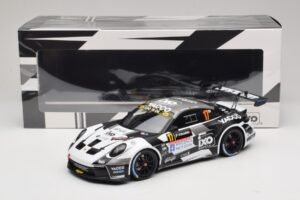 Porsche 911 992 Rally GT #17 C. De Cecco / J. Humblet Rallye de Wallonie 2025 IXO 1:18 18RMC255 Metalli — kuva 6 / 6