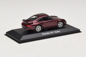 Porsche 911 993 Turbo Punainen Metallic Maxichamps 1:43 940069200 Metalli — kuva 2 / 5