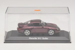 Porsche 911 993 Turbo Punainen Metallic Maxichamps 1:43 940069200 Metalli — kuva 4 / 5