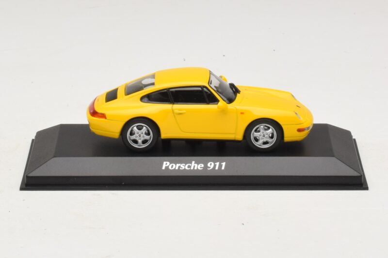 Porsche 911 993 Keltainen Maxichamps 1:43 940063000 Metalli