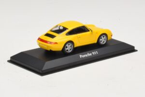 Porsche 911 993 Keltainen Maxichamps 1:43 940063000 Metalli — kuva 2 / 5