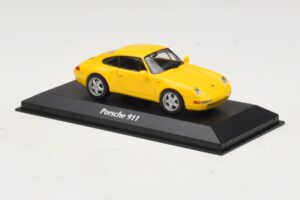 Porsche 911 993 Keltainen Maxichamps 1:43 940063000 Metalli — kuva 3 / 5