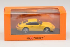 Porsche 911 993 Keltainen Maxichamps 1:43 940063000 Metalli — kuva 5 / 5