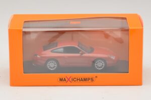 Porsche 911 996 Carrera Orange Metallic Maxichamps 1:43 940061021 Metalli — kuva 5 / 5