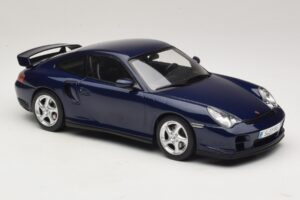 Porsche 911 996 GT2 Tummansininen Metallinen KK-Scale 1:18 KKDC181452 Metalli — kuva 4 / 6
