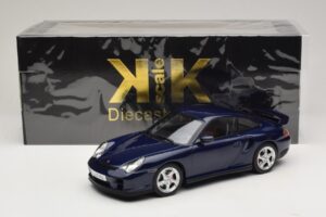 Porsche 911 996 GT2 Tummansininen Metallinen KK-Scale 1:18 KKDC181452 Metalli — kuva 6 / 6