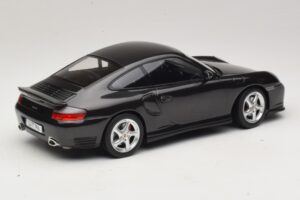 Porsche 911 996 Turbo Musta Metallinen KK-Scale 1:18 KKDC181472 Metalli — kuva 2 / 6