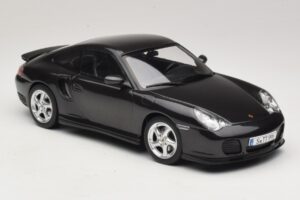 Porsche 911 996 Turbo Musta Metallinen KK-Scale 1:18 KKDC181472 Metalli — kuva 4 / 6