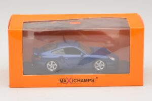 Porsche 911 996 Turbo Blue Metallic Maxichamps 1:43 940069301 Metalli — kuva 5 / 5