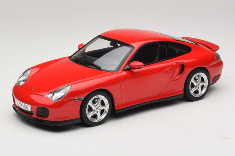 Porsche 911 996 Turbo Punainen KK-Scale 1:18 KKDC181474 Metalli