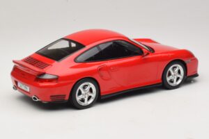 Porsche 911 996 Turbo Punainen KK-Scale 1:18 KKDC181474 Metalli — kuva 2 / 6