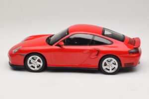 Porsche 911 996 Turbo Punainen KK-Scale 1:18 KKDC181474 Metalli — kuva 3 / 6