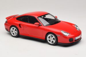 Porsche 911 996 Turbo Punainen KK-Scale 1:18 KKDC181474 Metalli — kuva 4 / 6