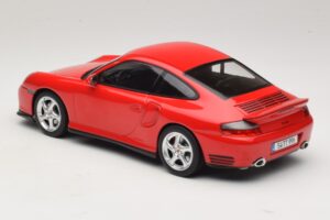Porsche 911 996 Turbo Punainen KK-Scale 1:18 KKDC181474 Metalli — kuva 5 / 6