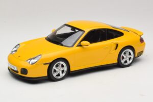 Porsche 911 996 Turbo Keltainen KK-Scale 1:18 Porsche 911 996 Turbo Keltainen KK-Scale 1:18 KKDC181473 Metalli