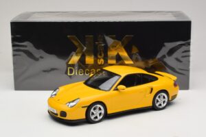 Porsche 911 996 Turbo Keltainen KK-Scale 1:18 KKDC181473 Metalli — kuva 6 / 6