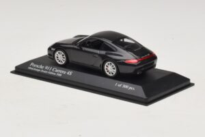 Porsche 911 997 Carrera 4S Harmaa Metallic Minichamps 1:43 403066430 Metalli — kuva 3 / 5