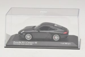 Porsche 911 997 Carrera 4S Harmaa Metallic Minichamps 1:43 403066430 Metalli — kuva 4 / 5