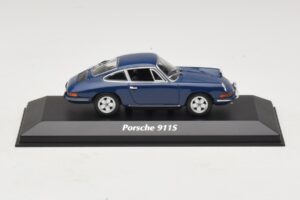 Porsche 911S Sininen Maxichamps 1:43 940067121 Metalli