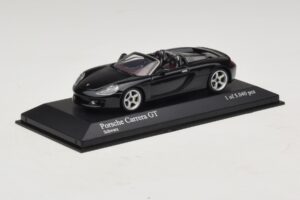 Porsche Carrera GT Musta Minichamps 1:43 430060230 Metalli — kuva 2 / 5