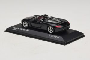 Porsche Carrera GT Musta Minichamps 1:43 430060230 Metalli — kuva 3 / 5