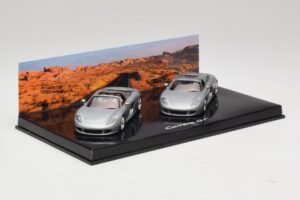 Porsche Carrera GT Spider & Coupe Sarja Hopea Minichamps 1:43 WAP02010314 Metalli — kuva 2 / 5