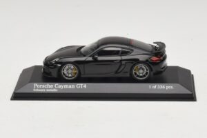 Porsche Cayman GT4 981 Black Metallic Minichamps 1:43 410066121 Metalli
