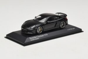Porsche Cayman GT4 981 Black Metallic Minichamps 1:43 410066121 Metalli — kuva 2 / 5