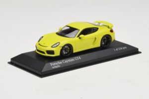 Porsche Cayman GT4 981 Vihreä Minichamps 1:43 410066122 Metalli — kuva 2 / 5