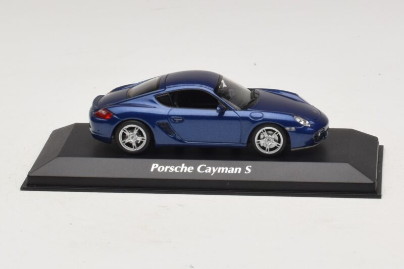 Porsche Cayman S 987 Sininen Metallic Maxichamps 1:43 940065621 Metalli
