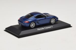 Porsche Cayman S 987 Sininen Metallic Maxichamps 1:43 940065621 Metalli — kuva 2 / 5