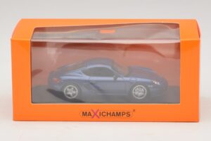 Porsche Cayman S 987 Sininen Metallic Maxichamps 1:43 940065621 Metalli — kuva 5 / 5