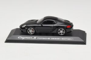 Porsche Cayman S 987 Porsche Design Edition 1 Musta Minichamps 1:43 Porsche Cayman S 987 Porsche Design Edition 1 Musta Minichamps 1:43 400065622 Metalli