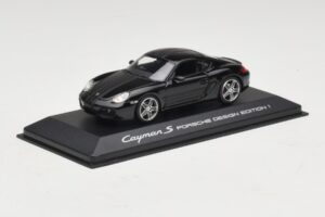Porsche Cayman S 987 Porsche Design Edition 1 Musta Minichamps 1:43 400065622 Metalli — kuva 2 / 5