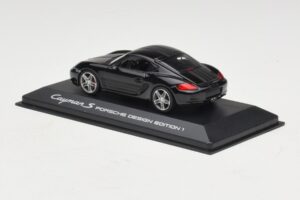 Porsche Cayman S 987 Porsche Design Edition 1 Musta Minichamps 1:43 400065622 Metalli — kuva 3 / 5