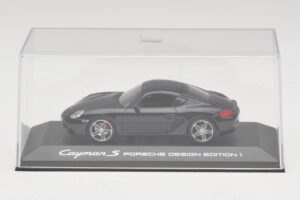 Porsche Cayman S 987 Porsche Design Edition 1 Musta Minichamps 1:43 400065622 Metalli — kuva 4 / 5