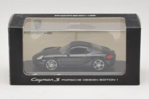Porsche Cayman S 987 Porsche Design Edition 1 Musta Minichamps 1:43 400065622 Metalli — kuva 5 / 5