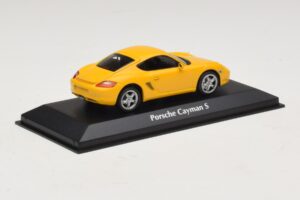 Porsche Cayman S 987 Keltainen Maxichamps 1:43 940065620 Metalli — kuva 2 / 5