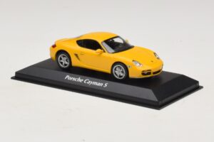 Porsche Cayman S 987 Keltainen Maxichamps 1:43 940065620 Metalli — kuva 3 / 5