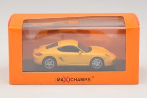 Porsche Cayman S 987 Keltainen Maxichamps 1:43 940065620 Metalli — kuva 5 / 5