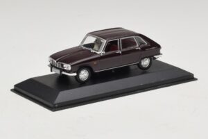 Renault 16 Tummanpunainen Minichamps 1:43 400113104 Metalli — kuva 2 / 5