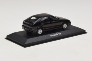 Renault 19 Musta Maxichamps 1:43 940113701 Metalli — kuva 2 / 5