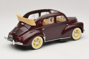 Renault 4CV Kastanjanruskea Solido 1:18 8048 Metalli — kuva 2 / 6