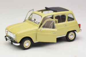 Renault 4L Keltainen Solido 1:18 8062 Metalli