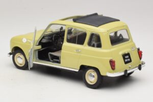 Renault 4L Keltainen Solido 1:18 8062 Metalli — kuva 4 / 7