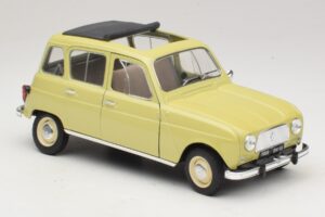 Renault 4L Keltainen Solido 1:18 8062 Metalli — kuva 5 / 7