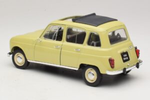 Renault 4L Keltainen Solido 1:18 8062 Metalli — kuva 6 / 7