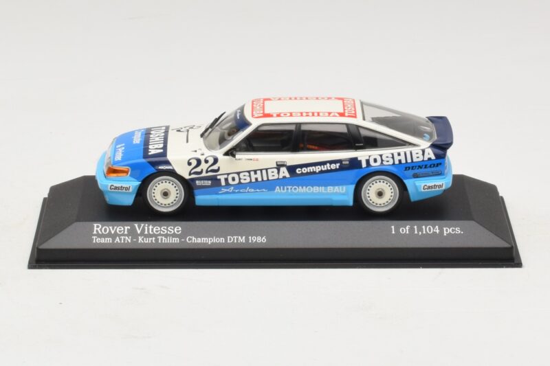 Rover Vitesse Team ATN #22 K. Thiim DTM Champion 1986 Minichamps 1:43 400861322 Metalli